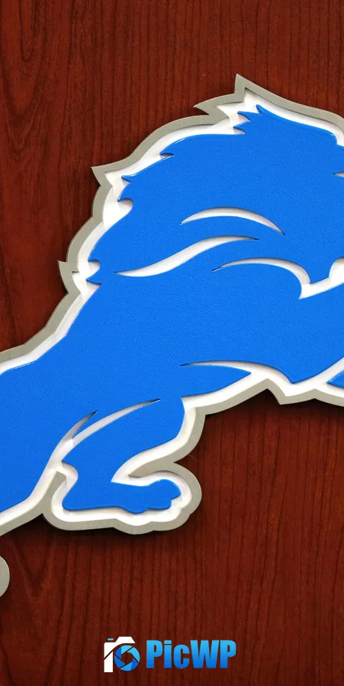 Detroit Lions 3K Mobile Wallpaper