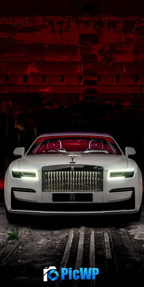 Rolls-Royce Black Badge Ghost 2022 3K Mobile Wallpaper