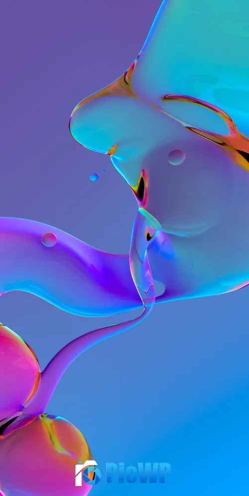 Glossy Aesthetic 3K Mobile Wallpaper