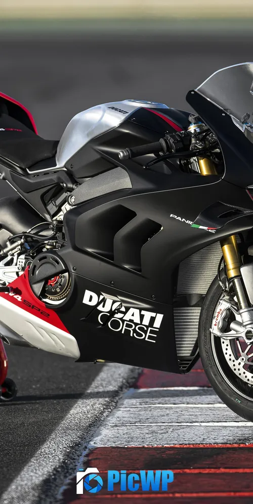 Ducati Panigale V4 SP2 2023 3K Mobile Wallpaper
