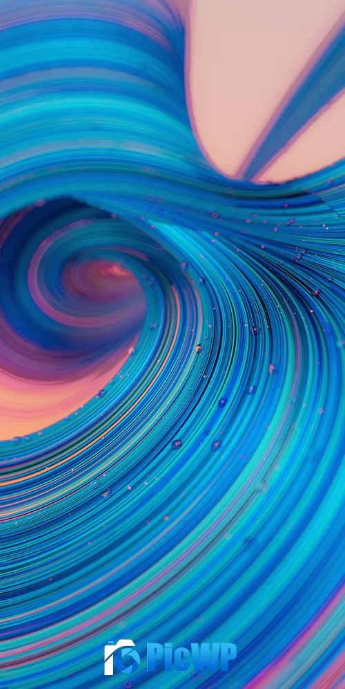 Droplets Macro 3K Mobile Wallpaper