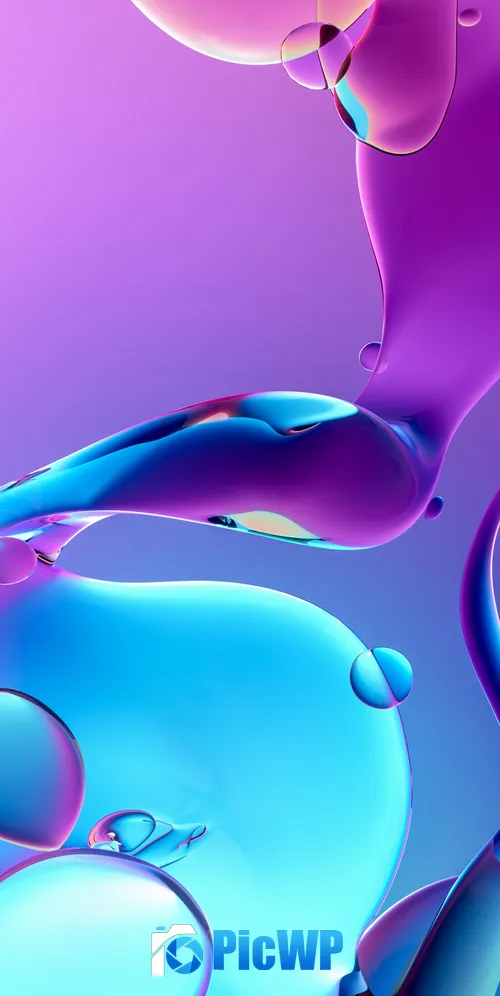 Fluidic Aesthetic 3K Mobile Wallpaper