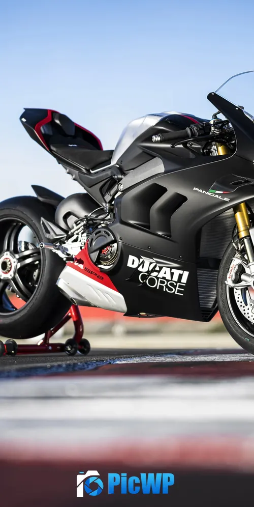 Ducati Panigale V4 SP2 Sports bikes 3K Mobile Wallpaper