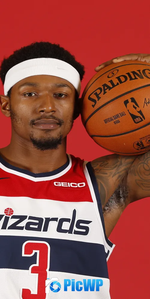 Bradley Beal Washington Wizards 3K Mobile Wallpaper