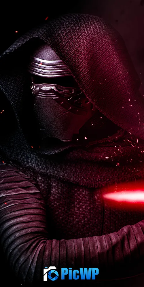 Kylo Ren 3K Mobile Wallpaper
