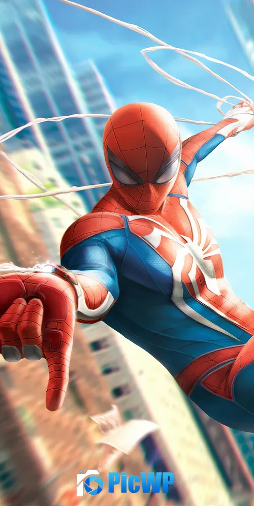 Spider-Man Marvel Superheroes 3K Mobile Wallpaper