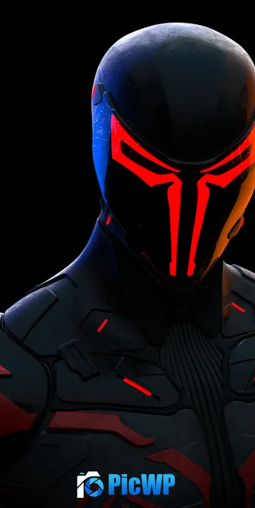 Spider-Man 2099 AMOLED 3K Mobile Wallpaper