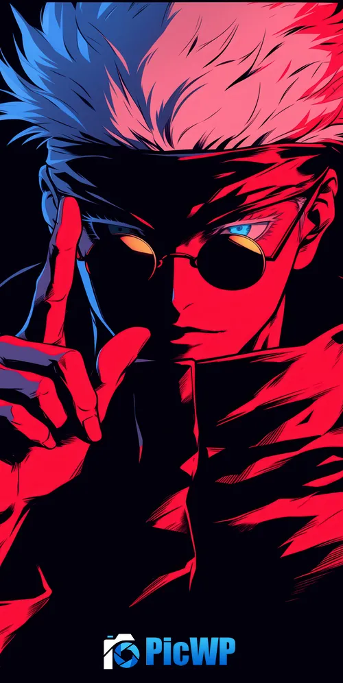 Satoru Gojo JJK 3K Mobile Wallpaper