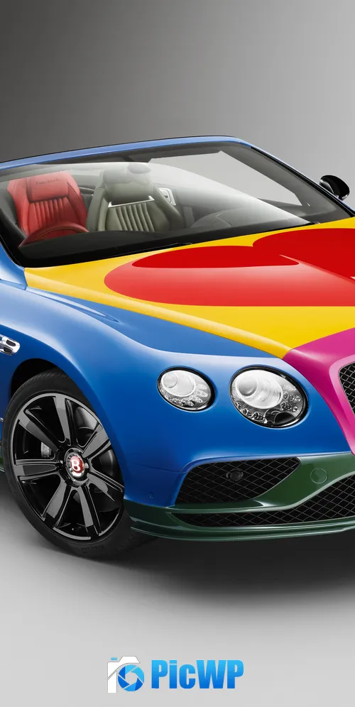 Bentley Continental GT V8 S Convertible 3K Mobile Wallpaper
