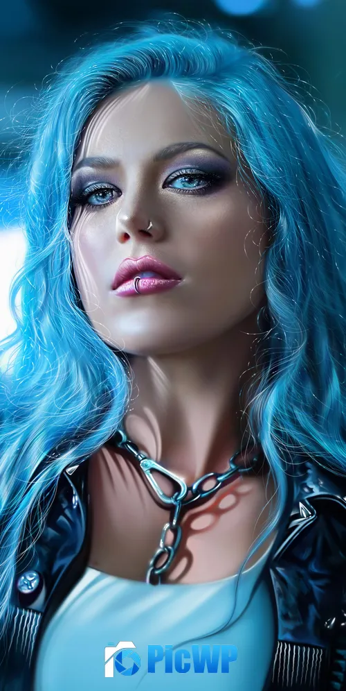 Alissa White-Gluz Canadian singer 3K Mobile Wallpaper