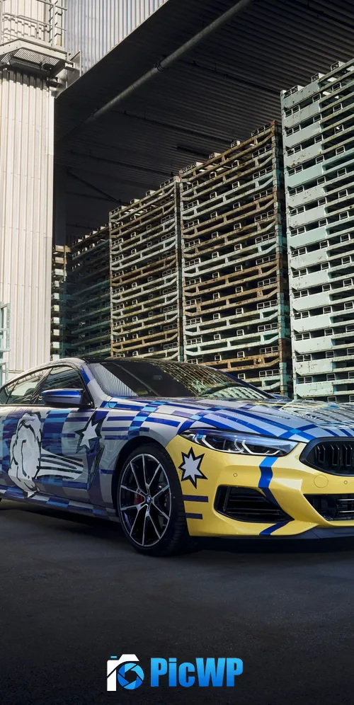 BMW M850i xDrive Gran Coupé 3K Mobile Wallpaper