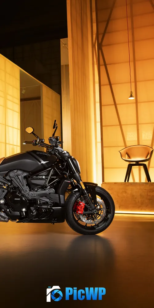 Ducati XDiavel Nera 3K Mobile Wallpaper