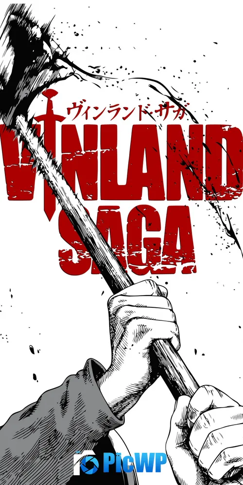 Vinland Saga Minimalist 3K Mobile Wallpaper