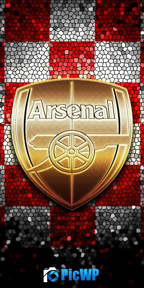 Arsenal FC Mosaic 3K Mobile Wallpaper