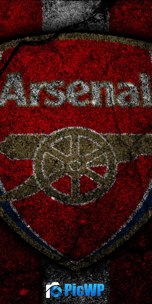Arsenal FC Logo 3K Mobile Wallpaper