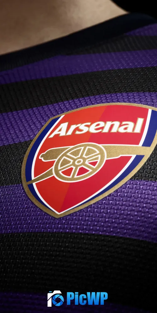 Arsenal FC Jersey 3K Mobile Wallpaper
