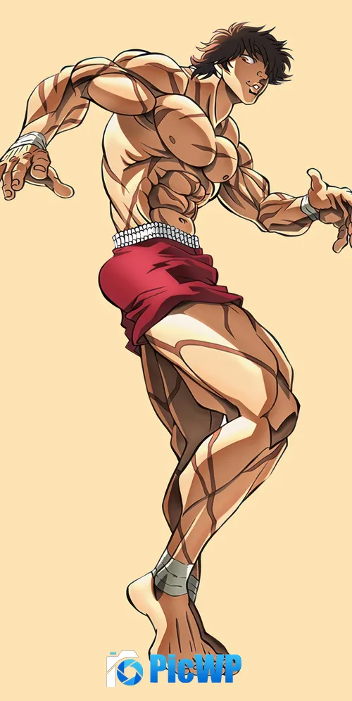 Baki Hanma 3K Mobile Wallpaper