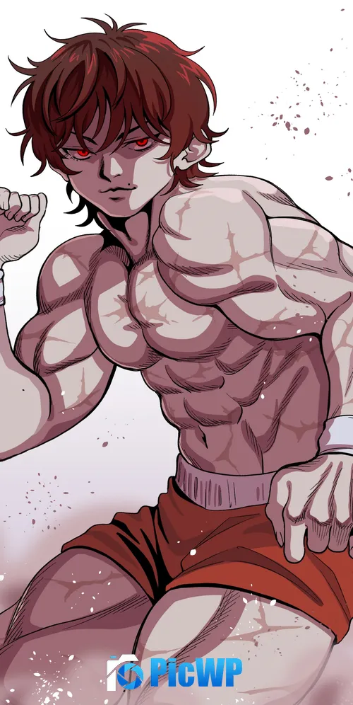 Baki Hanma Artwork 3K Mobile Wallpaper