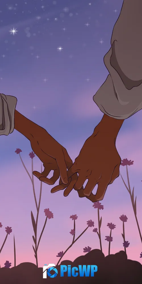 Lofi Couple 3K Mobile Wallpaper