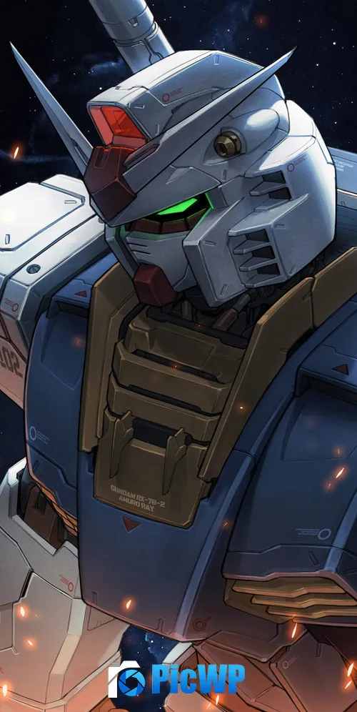 RX-78-2 Gundam Phone Background 3K Mobile Wallpaper