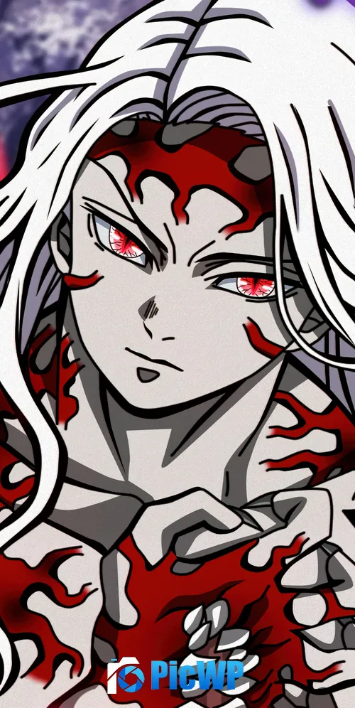 Muzan Kibutsuji Demon Slayer: Kimetsu no Yaiba 3K Mobile Wallpaper