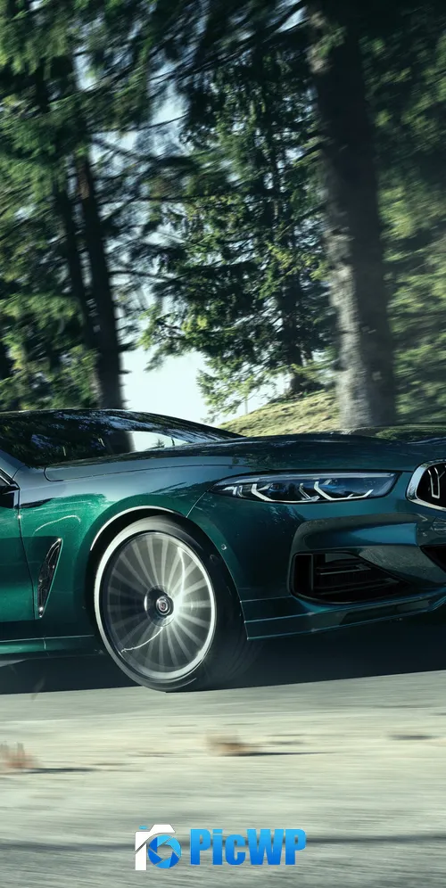 BMW Alpina B8 Gran Coupé 2022 3K Mobile Wallpaper