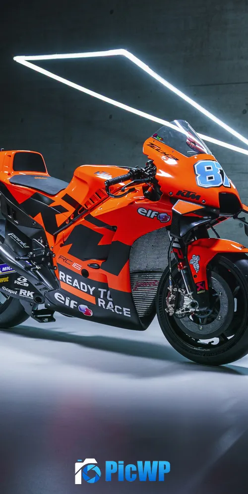KTM RC16 Tech3 MotoGP 3K Mobile Wallpaper