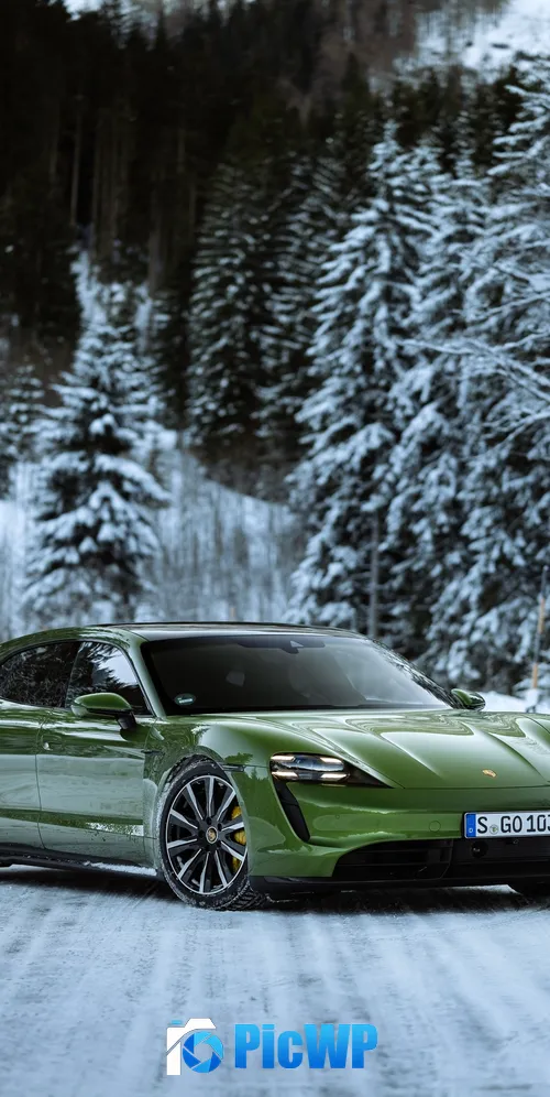 Porsche Taycan Turbo S Sport Turismo 2022 3K Mobile Wallpaper