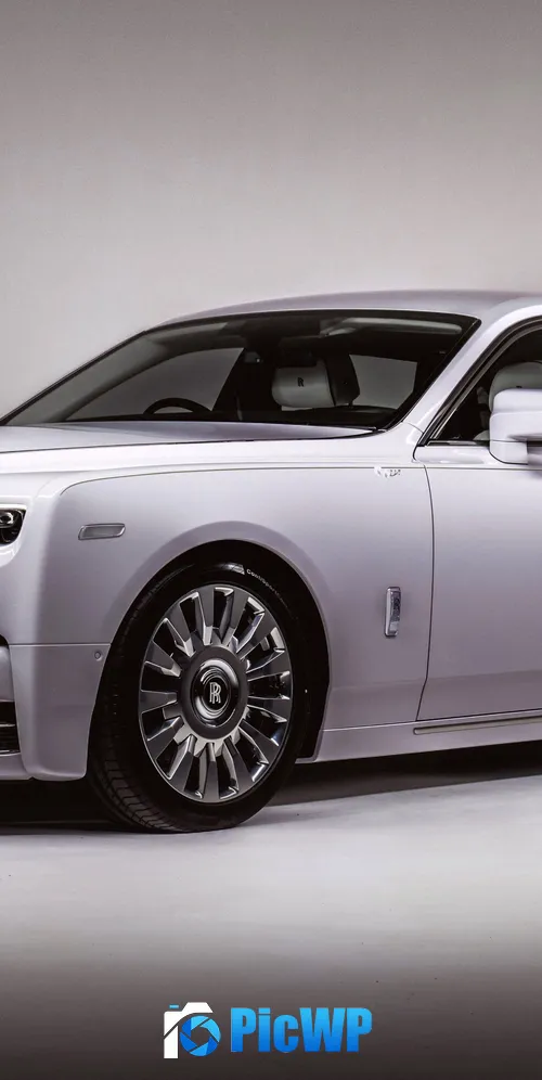 Rolls-Royce Phantom Orchid 3K Mobile Wallpaper