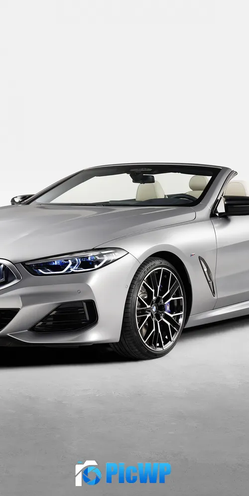 BMW M850i xDrive Cabrio 3K Mobile Wallpaper