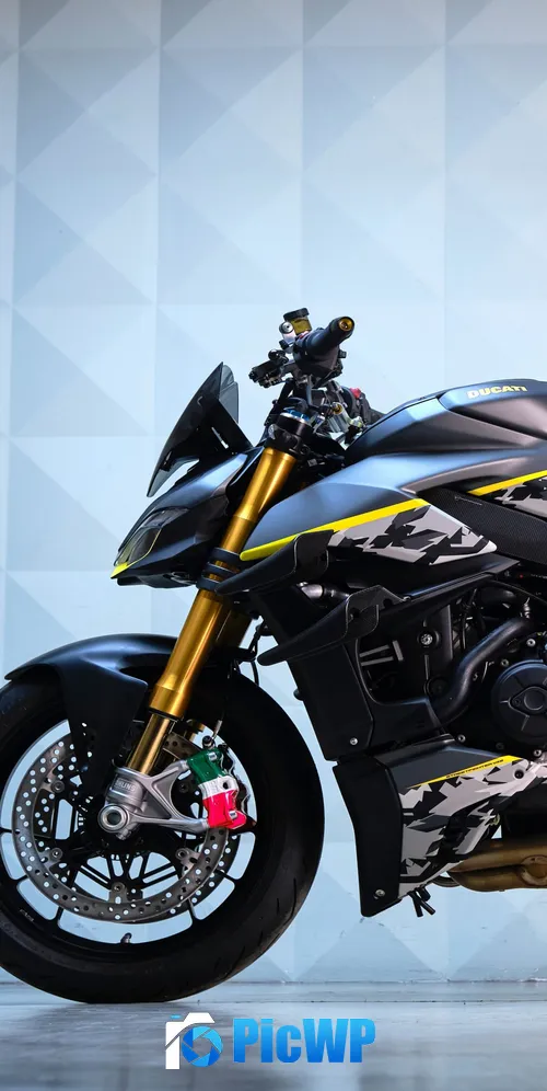 Ducati Unica Sports bikes 3K Mobile Wallpaper