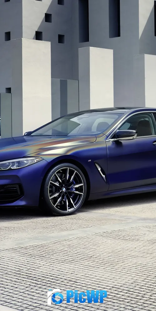 BMW M850i xDrive Gran Coupé 2022 3K Mobile Wallpaper