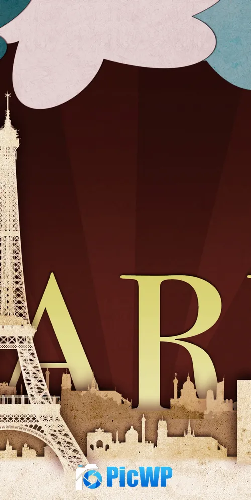 Paris Eiffel Tower 3K Mobile Wallpaper