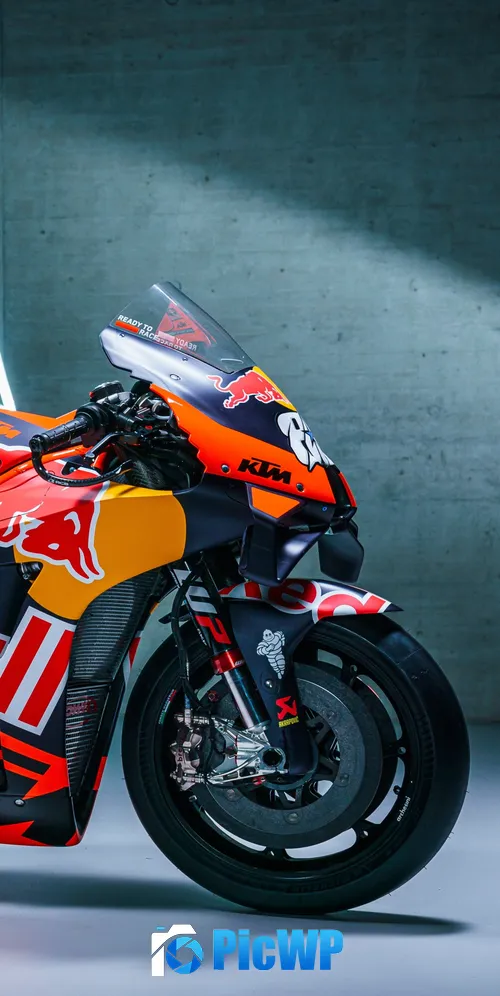 KTM RC16 Red Bull Racing 3K Mobile Wallpaper