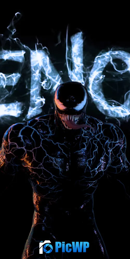 Venom Marvel Comics 3K Mobile Wallpaper