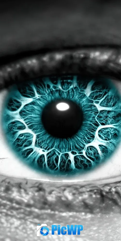 Eye Iris 3K Mobile Wallpaper