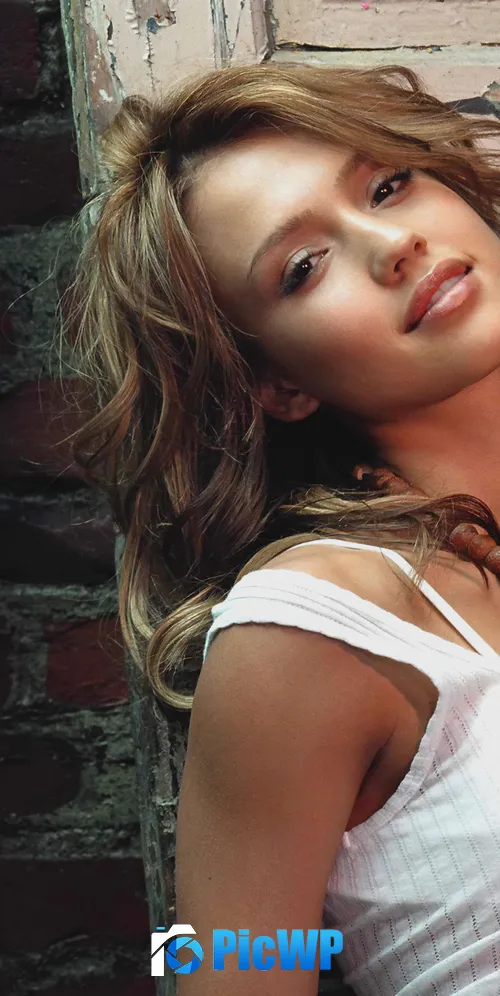 Jessica Alba Hollywood 3K Mobile Wallpaper