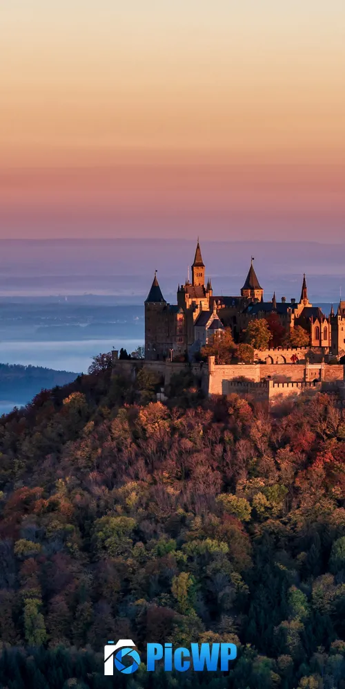 Hohenzollern Castle Bisingen 3K Mobile Wallpaper