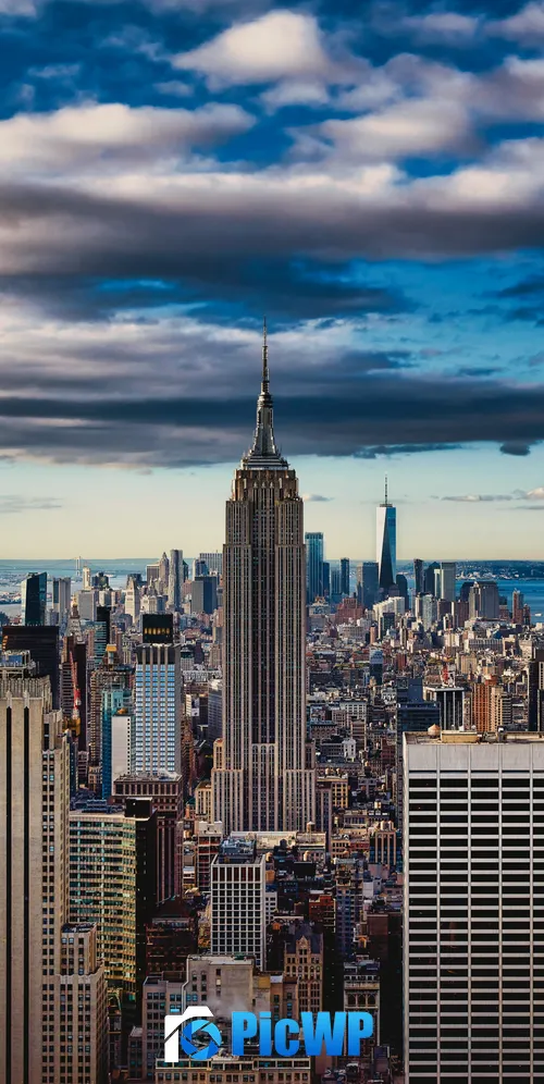 Empire State Building New York City 3K Mobile Wallpaper