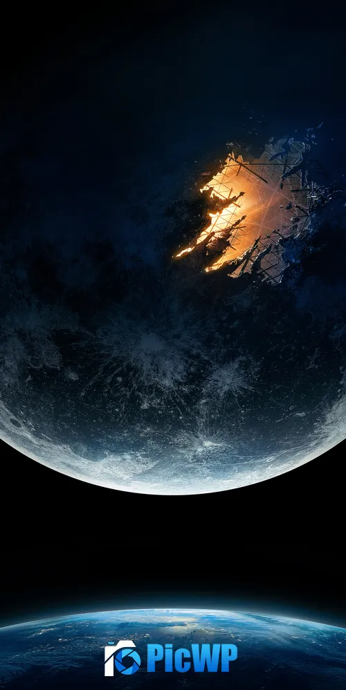 Moonfall 2022 Movies 3K Mobile Wallpaper