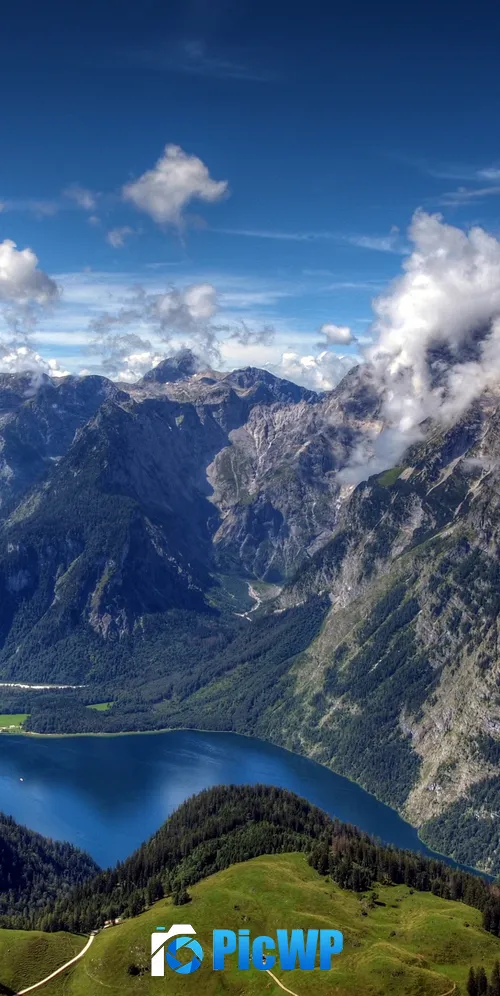 Königssee Lake Germany 3K Mobile Wallpaper