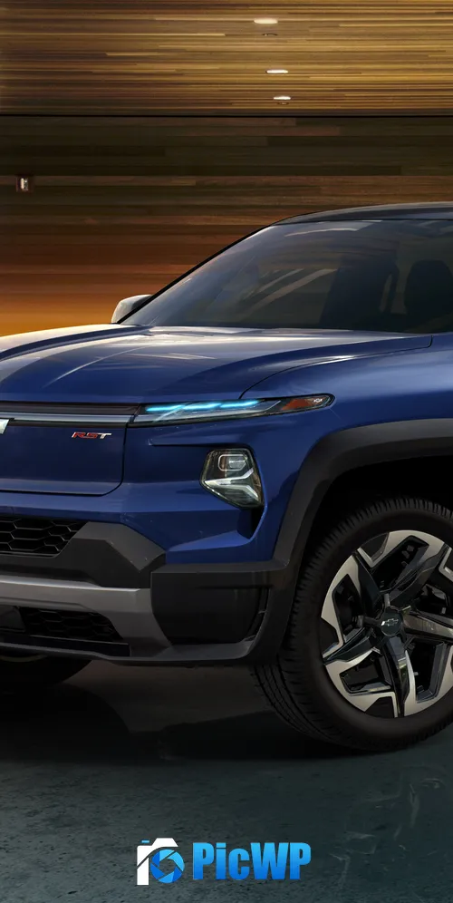 Chevrolet Silverado EV RST Crew Cab 2024 3K Mobile Wallpaper
