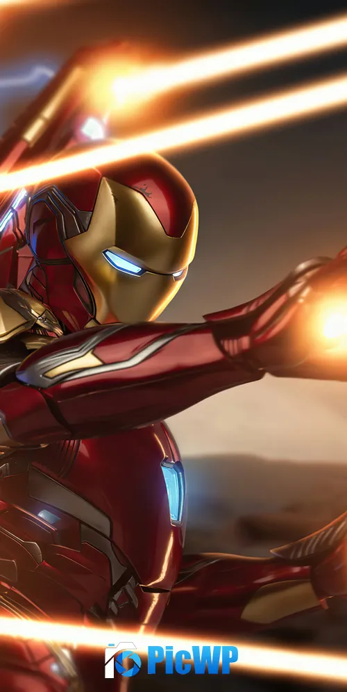 Iron Man Boss Fight 3K Mobile Wallpaper
