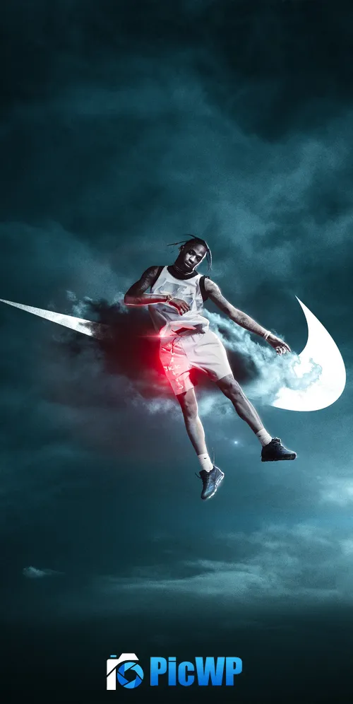 Travis Scott Nike 3K Mobile Wallpaper
