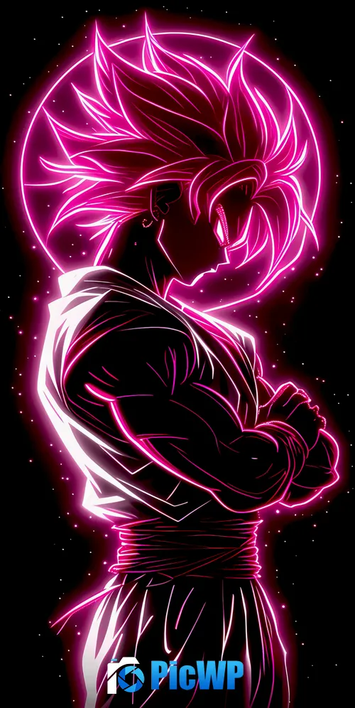 Super Saiyan Rose Goku Black 3K Mobile Wallpaper