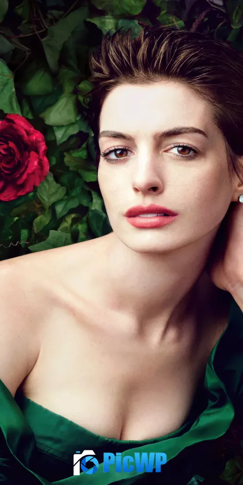 Anne Hathaway 3K Mobile Wallpaper