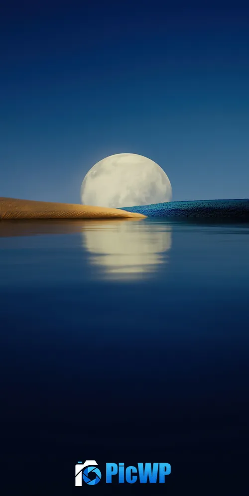 Huawei P50 Pocket Evening sky 3K Mobile Wallpaper