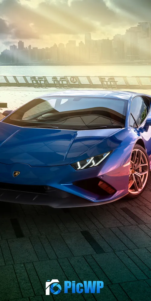 Lamborghini Huracan EVO RWD Aesthetic 3K Mobile Wallpaper
