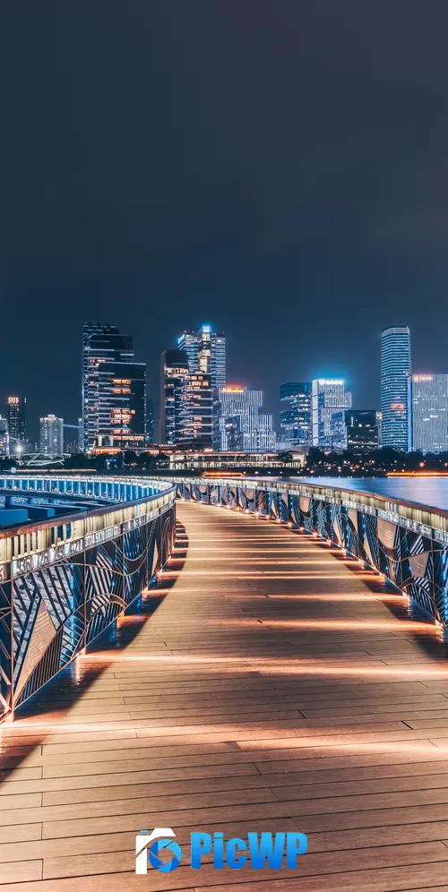 Shenzhen Wooden pier 3K Mobile Wallpaper