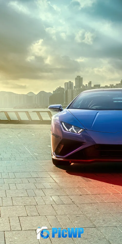 Lamborghini Huracan EVO RWD 2021 3K Mobile Wallpaper